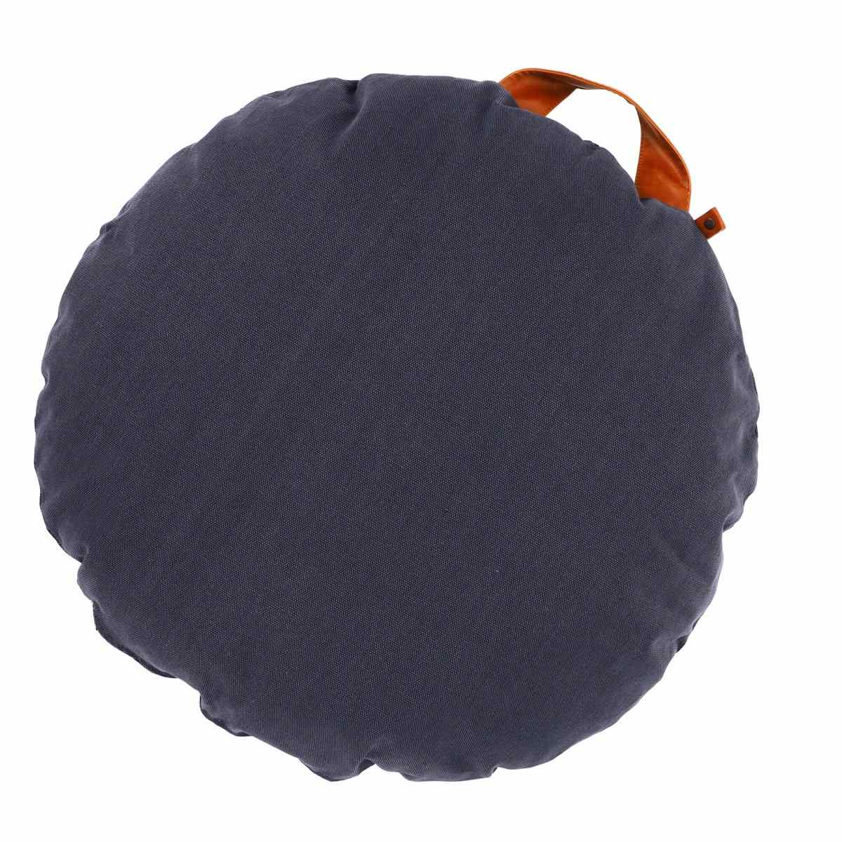 Sitzkissen mit Lederschlaufe