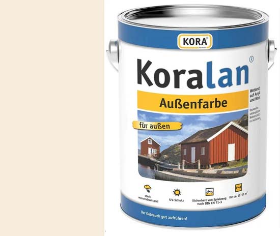 Koralan Außenfarbe Offwhite