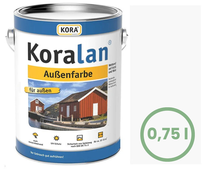 Koralan Außenfarbe Weiß