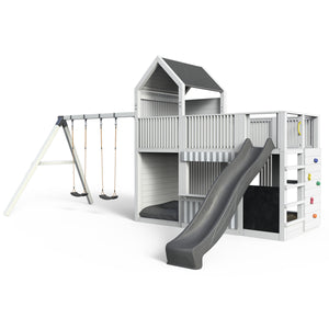 Spielturm Anton - Premium - Swing – Fichte - 377