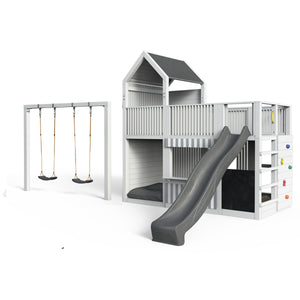 Spielturm Anton - Premium - Swing – Fichte - 377