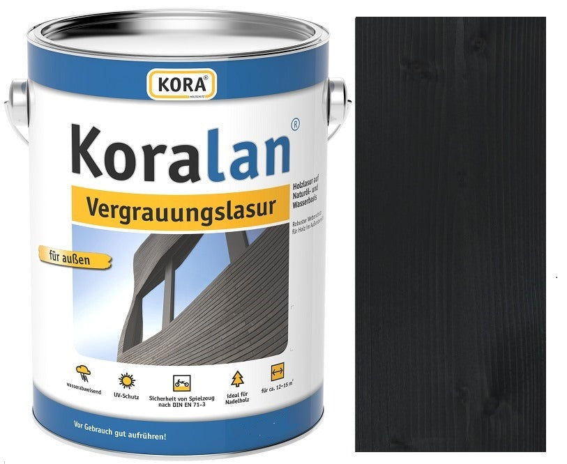 Koralan Vergrauungslasur Anthrazit