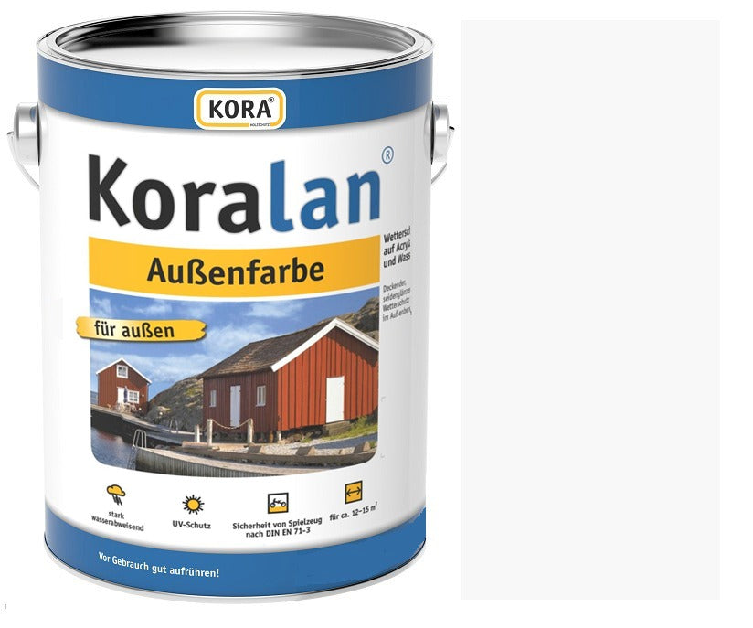 Koralan Außenfarbe Weiß