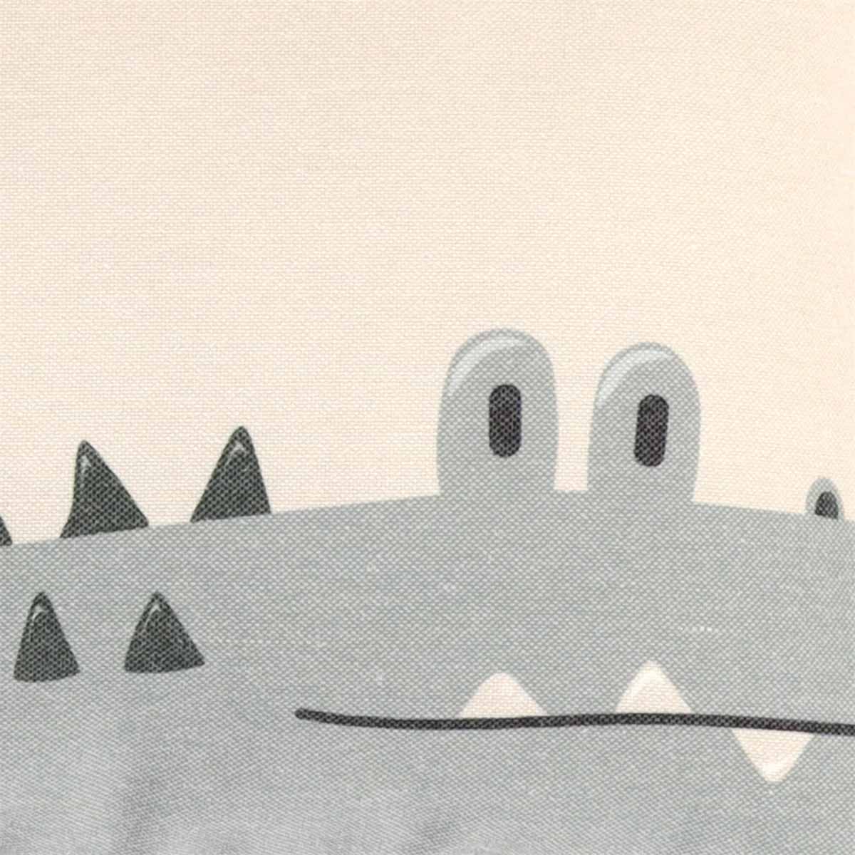 Deco Kissen Krokodil