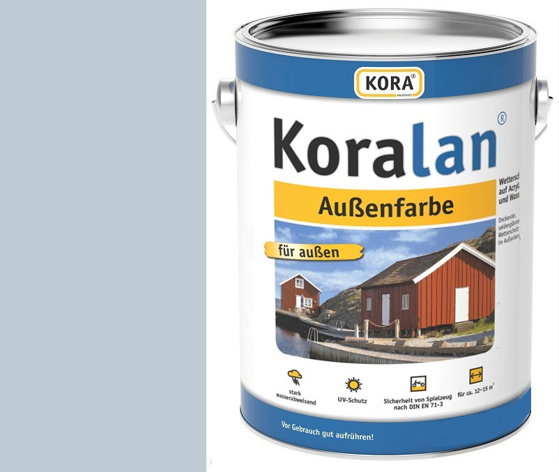 Koralan Außenfarbe Eisblau