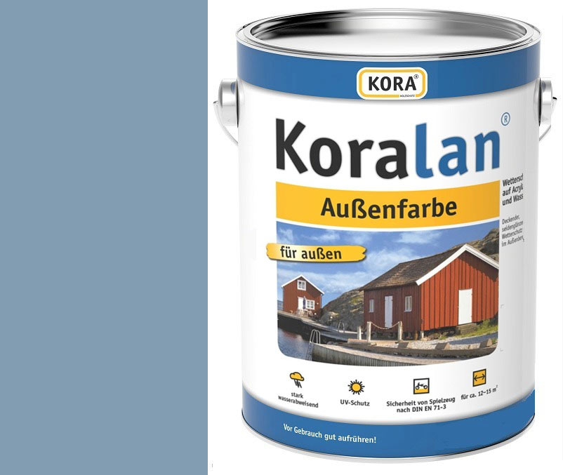 Koralan Außenfarbe Horizontblau