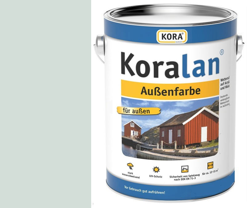 Koralan Außenfarbe Jadegrün