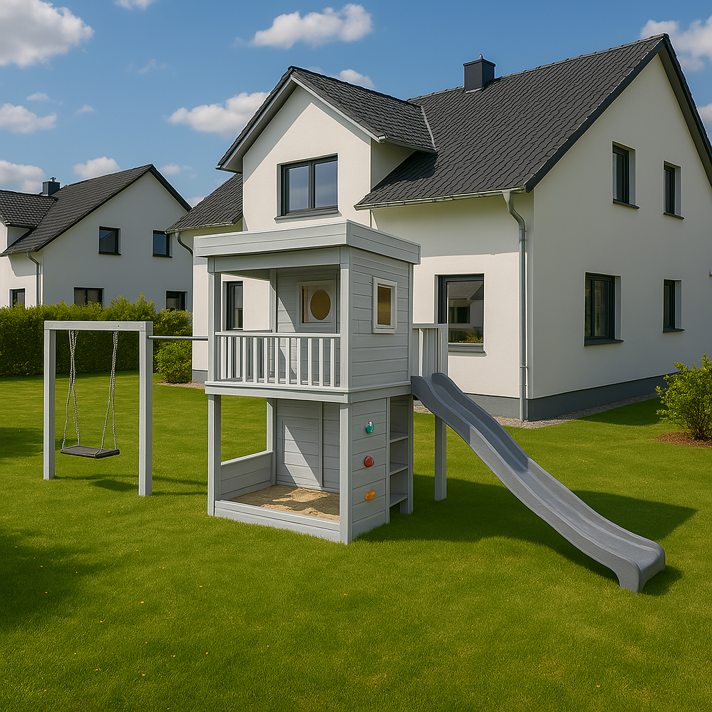 Calisthenics im eigenen Garten – Wie ein Spielhaus zum Outdoor-Fitnessstudio für die ganze Familie wird