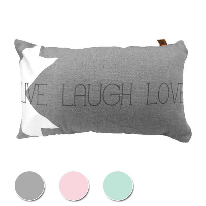 OS Pillow Live Laugh Love