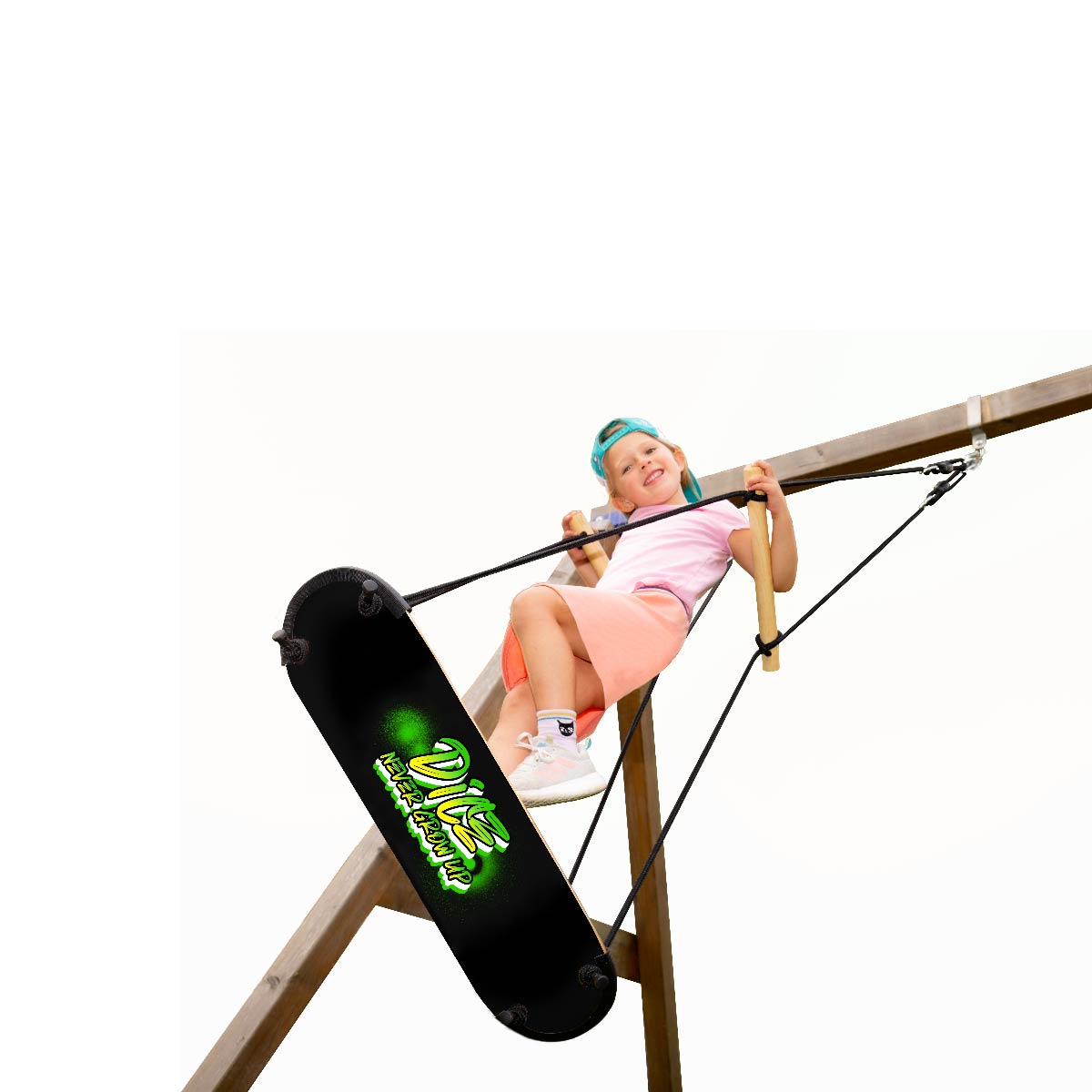 Skateboard schwarz
