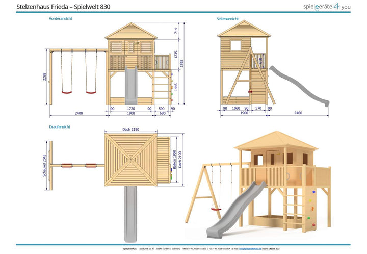 Stelzenhaus Frieda - Spielwelt – 834