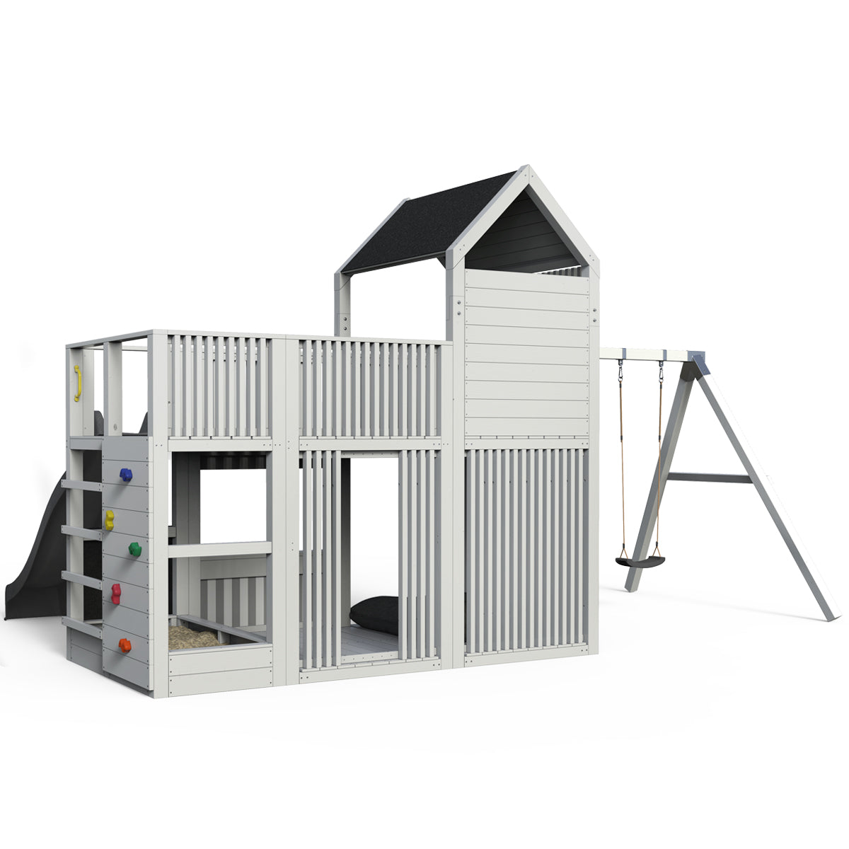 Spielturm Anton - Premium - Swing – Fichte -  377