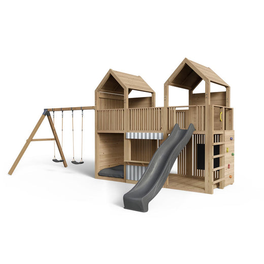 Spielturm Anton – Spielwelt - Swing – Lärche - 372