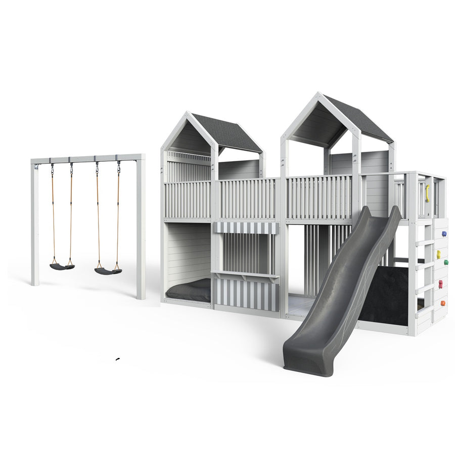 Spielturm Anton – Loft - Swing – Fichte - 379