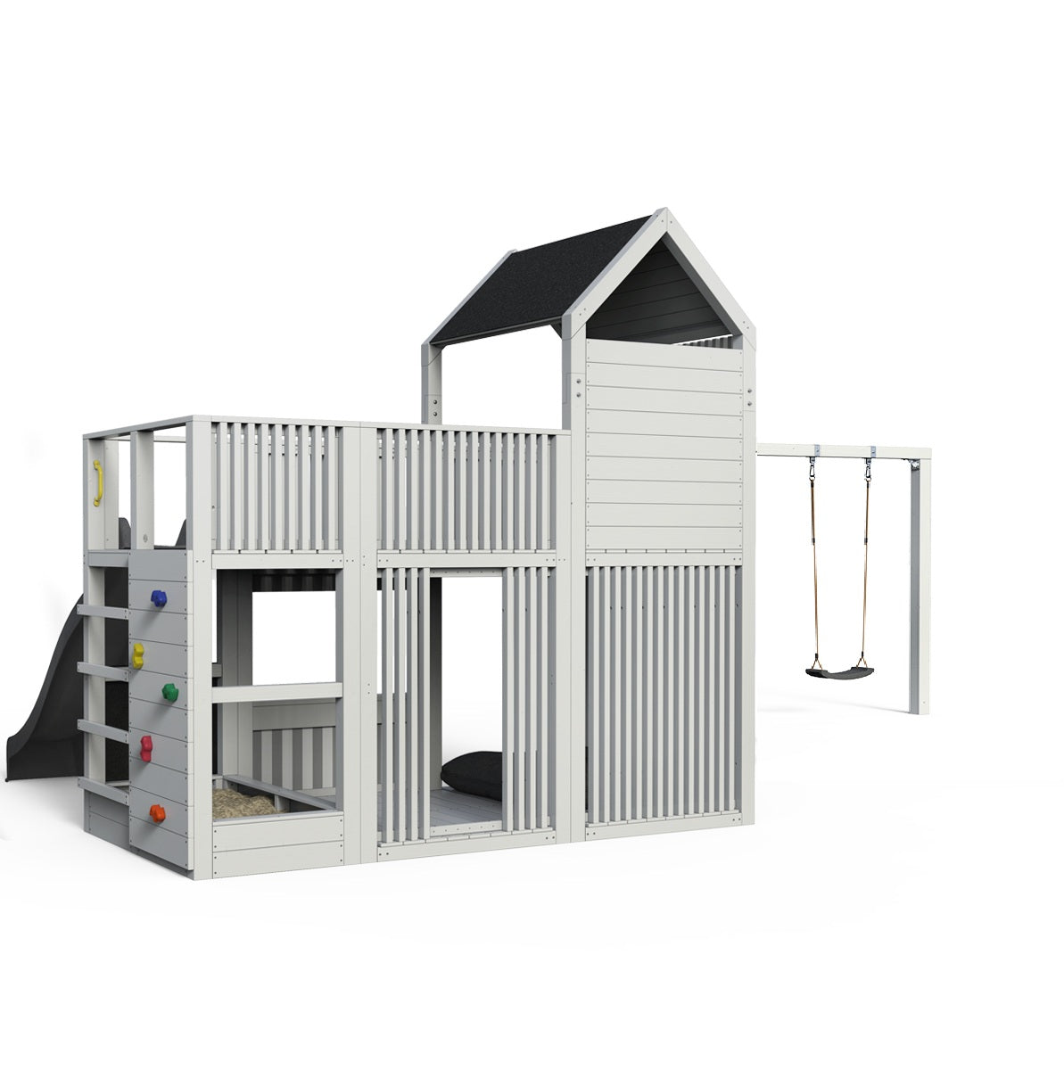 Spielturm Anton - Premium - Swing – Fichte -  377