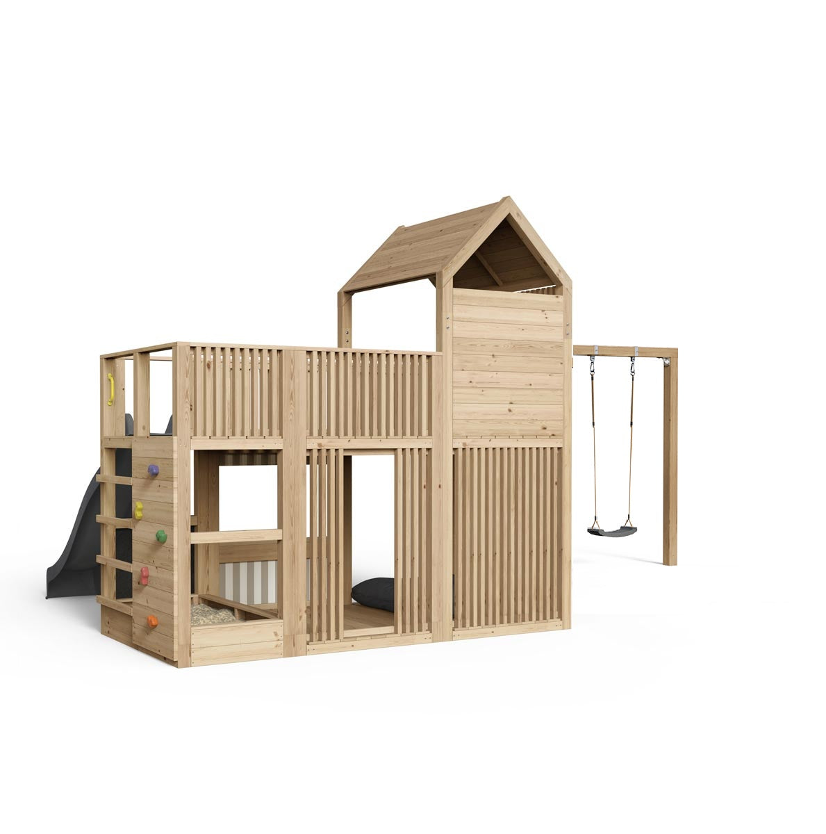 Spielturm Anton - Premium - Swing – Lärche - 371