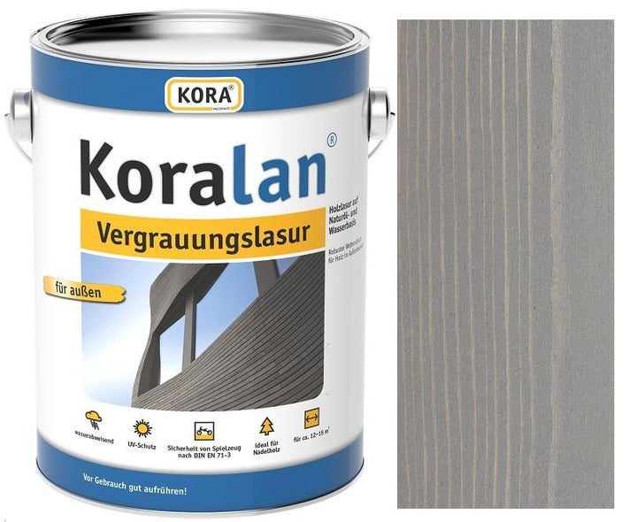 Koralan Vergrauungslasur Silber