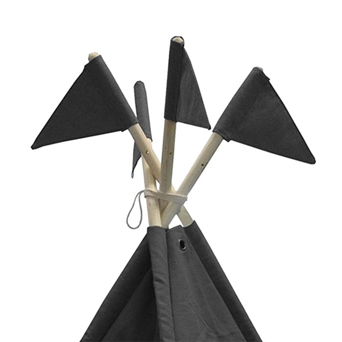 Tipi Canvas mit Flaggen